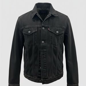 GAP Classic Black Denim Jacket